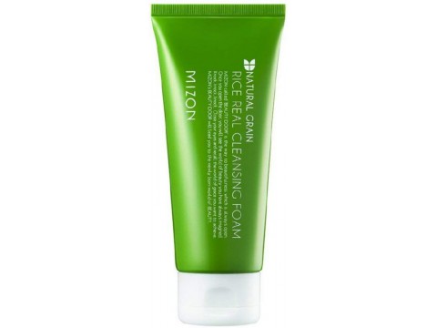 Mizon valomosios putos veido odai Rice Real Cleansing Foam su ryžių sėlenų ekstraktu 150ml Mizon valomosios putos veido odai Rice Real Cleansing Foam su ryžių sėlenų ekstraktu 150ml